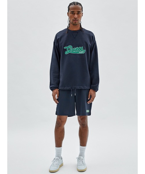 Guess（ゲス）の「GUESS Originals Drawstring Sweat（スウェット・メンズ・ネイビー/ホワイト・SMALL/X-LARGE/MEDIUM/LARGE）」の11枚目の写真