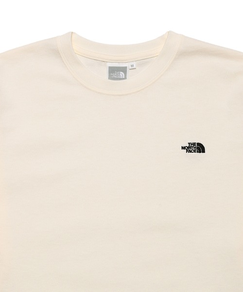 THE NORTH FACE（ザノースフェイス）の「THE NORTH FACE L/S Nuptse Cotton Tee NTW82135（Tシャツ/カットソー・レディース・グレー/ブラック/ホワイト・LARGE/MEDIUM）」の5枚目の写真