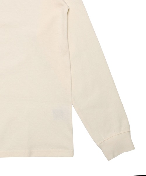THE NORTH FACE（ザノースフェイス）の「THE NORTH FACE L/S Nuptse Cotton Tee NTW82135（Tシャツ/カットソー・レディース・グレー/ブラック/ホワイト・LARGE/MEDIUM）」の6枚目の写真