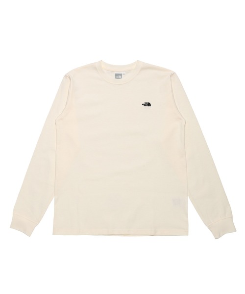 THE NORTH FACE（ザノースフェイス）の「THE NORTH FACE L/S Nuptse Cotton Tee NTW82135（Tシャツ/カットソー・レディース・グレー/ブラック/ホワイト・LARGE/MEDIUM）」の11枚目の写真