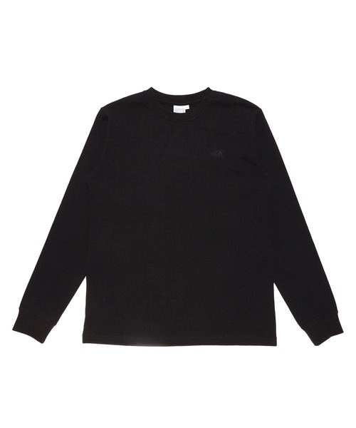 THE NORTH FACE（ザノースフェイス）の「THE NORTH FACE L/S Nuptse Cotton Tee NTW82135（Tシャツ/カットソー・レディース・グレー/ブラック/ホワイト・LARGE/MEDIUM）」の12枚目の写真