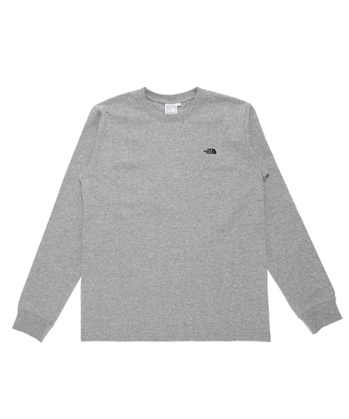 THE NORTH FACE（ザノースフェイス）の「THE NORTH FACE L/S Nuptse Cotton Tee NTW82135（Tシャツ/カットソー・レディース・グレー/ブラック/ホワイト・LARGE/MEDIUM）」の13枚目の写真