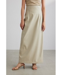 STYLEMIXER | ハイストレッチフェイクレザースカート(スカート)