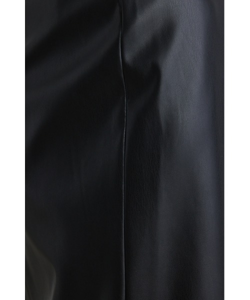 STYLEMIXER(スタイルミキサー)の「ハイストレッチフェイクレザースカート(スカート・レディース・アイボリー/ブラック/ブラウン・X-SMALL/SMALL/MEDIUM)」の14枚目の写真