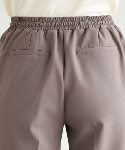 Pierrot（ピエロ）の「ストレッチテーパードイージーパンツ（スラックス・レディース・ライトベージュ/パープル/ブラック/モカ/ブラウン系その他/ライトグレー/ライム/グリーン・PS/S/L/PM/M）」の11枚目の写真