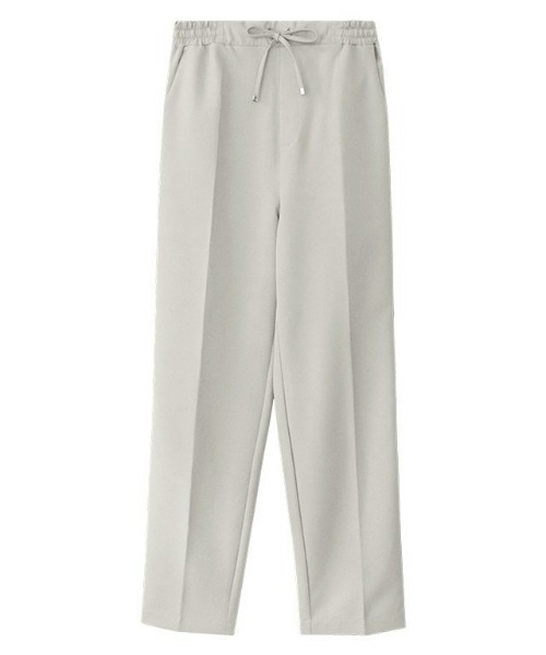 Pierrot（ピエロ）の「ストレッチテーパードイージーパンツ（スラックス・レディース・ライトベージュ/パープル/ブラック/モカ/ブラウン系その他/ライトグレー/ライム/グリーン・PS/S/L/PM/M）」の21枚目の写真