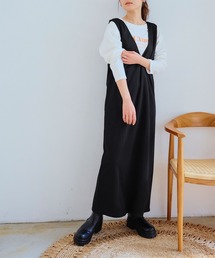 前後2wayロングワンピース