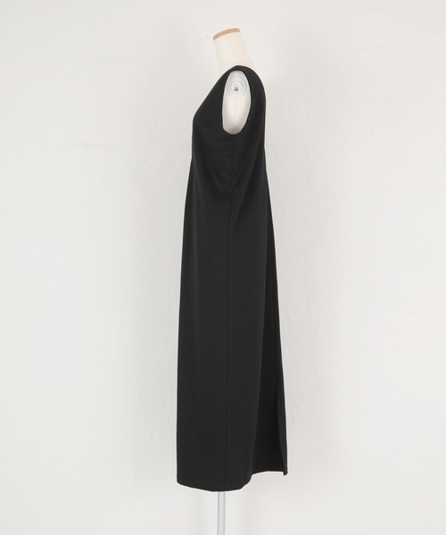 titivate(ティティベイト)の「前後2wayロングワンピース(ワンピース・レディース・アイボリー/ブラック・M/L/S)」の12枚目の写真