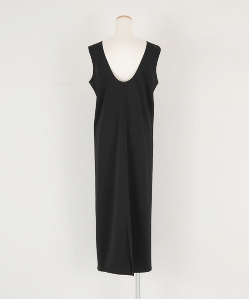 titivate(ティティベイト)の「前後2wayロングワンピース(ワンピース・レディース・アイボリー/ブラック・M/L/S)」の6枚目の写真