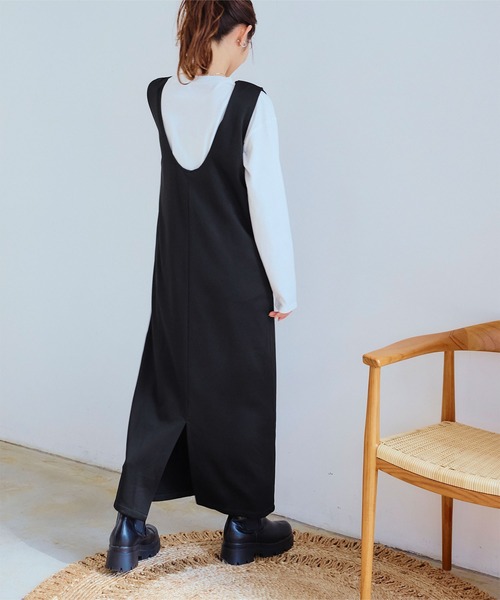 titivate(ティティベイト)の「前後2wayロングワンピース(ワンピース・レディース・アイボリー/ブラック・M/L/S)」の21枚目の写真