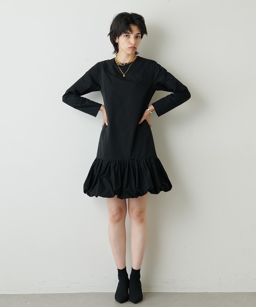 ウィムガゼット　タフタミニボリュームワンピース タフタミニボリュームワンピース（ワンピース）｜Whim Gazette