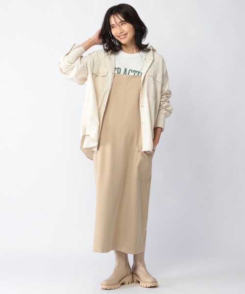 BARNYARDSTORM（バンヤードストーム）の「BARNYARDSTORM / 【WEB限定カラー展開】ライトコーディロイシャツ（シャツ/ブラウス・レディース・オフホワイト/チャコール/カーキ/ブルー/パープル・0/1/2）」の22枚目の写真