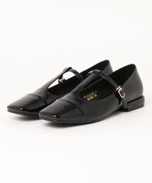 ground green store | YV / yv-2022-1 / 本革Tストラップパンプス(パンプス)