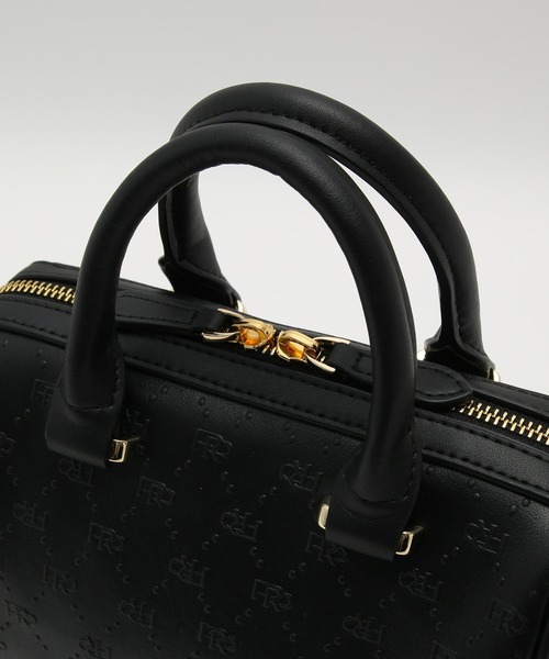 ROPE'(ロペ)の「RPロゴモノグラムミニボストンバッグ(ボストンバッグ・レディース・ブラック・FREE)」の4枚目の写真