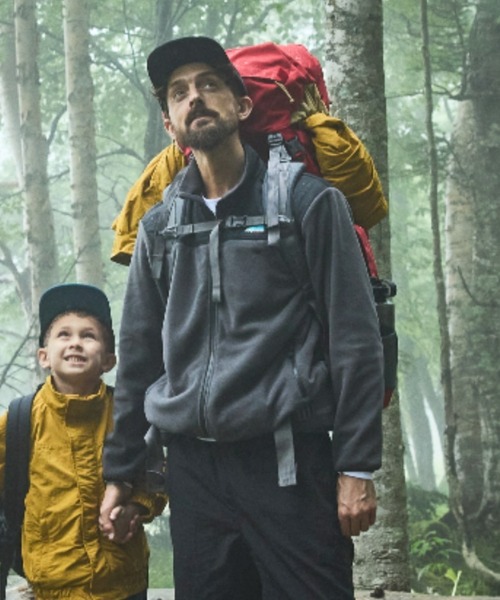 Franklin Climbing（フランクリンクライミング）の「【Franklin Climbing】カスケードフリースジャケット（その他アウター・メンズ・カーキ/ブルー系その他/ダークグレー/ベージュ/ベージュ系その他・L/M/XL）」の2枚目の写真