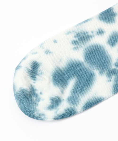 LAKOLE（ラコレ）の「タイダイ柄ゴーストソックス / 349205（ソックス/靴下・メンズ・ブラック/オレンジ/ロイヤルブルー/ピンク/チャコール/パープル・FREE）」の8枚目の写真