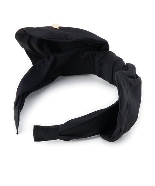 UNITED ARROWS（ユナイテッドアローズ）の「UAP WIRE RBN カチューシャ（カチューシャ・レディース・ブラック/ネイビー・フリー）」の5枚目の写真