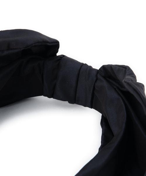 UNITED ARROWS（ユナイテッドアローズ）の「UAP WIRE RBN カチューシャ（カチューシャ・レディース・ブラック/ネイビー・フリー）」の6枚目の写真