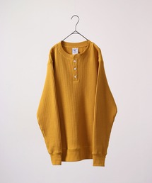 JEMORGAN ビッグワッフル ヘンリーネック