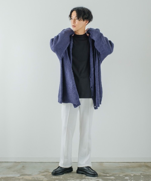 improves（インプローブス）の「スウェット ピンタック イージー フレアパンツ（スラックス・メンズ・ブラック/マスタード/グリーン/オフホワイト・LARGE/MEDIUM）」の8枚目の写真