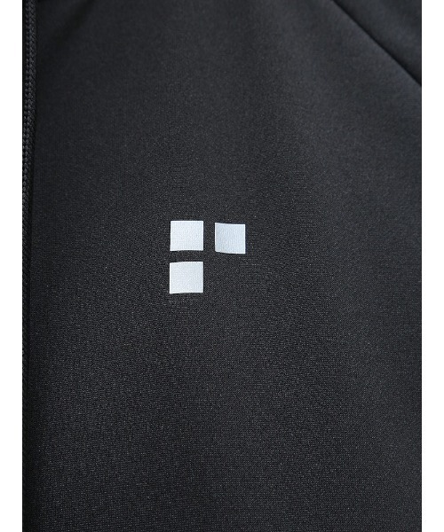 EXCELLENT FINE(エクセレント ファイン)の「ストレッチ ZIP パーカー(ジャージ・メンズ・ブラック/グリーン・X1(3L~4L)/X2(4L~5L)/X3(6L~7L)/X4(8L~9L)/X5(9L~10L))」の4枚目の写真