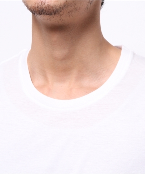 FRUIT OF THE LOOM（フルーツオブザルーム）の「WEGO/FRUIT OF THE LOOM クルーネックパックTシャツ(3P)（Tシャツ/カットソー・メンズ・ホワイト/ブラック・MEDIUM/LARGE）」の6枚目の写真