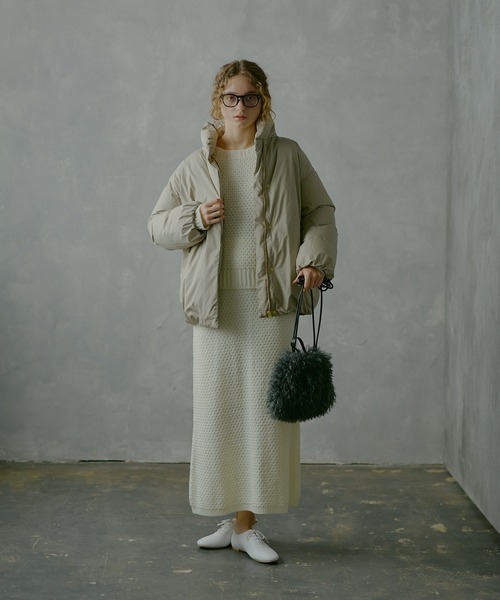 PUAL CE CIN(ピュアルセシン)の「【セットアップ対応】ニットジャガード2WAYカーディガン(ニット/セーター・レディース・アイボリー/その他1/その他2・FREE)」の14枚目の写真