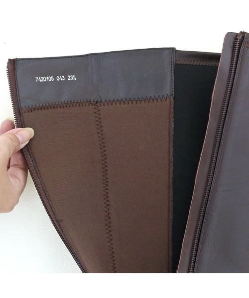 cava cava（サヴァサヴァ）の「防滑｜ストレッチロングブーツ　7420105（ブーツ・レディース・ブラック/ダークブラウン/ブラック系その他・23.0cm/23.5cm/22.5cm/24.5cm/24.0cm）」の22枚目の写真