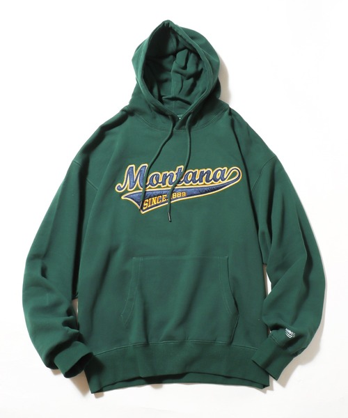 ROOPTOKYO（ループトウキョウ）の「BIKE/バイク College Logo Pullovrer パーカー（パーカー・メンズ・グリーン/アッシュグレー/ブラック・M/L/XL）」の17枚目の写真