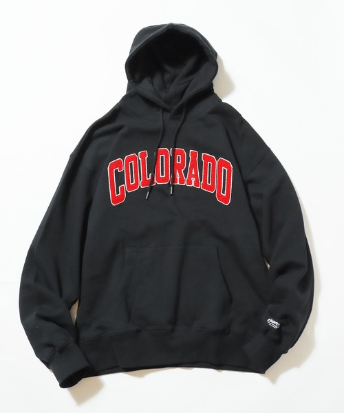 ROOPTOKYO（ループトウキョウ）の「BIKE/バイク College Logo Pullovrer パーカー（パーカー・メンズ・グリーン/アッシュグレー/ブラック・M/L/XL）」の15枚目の写真