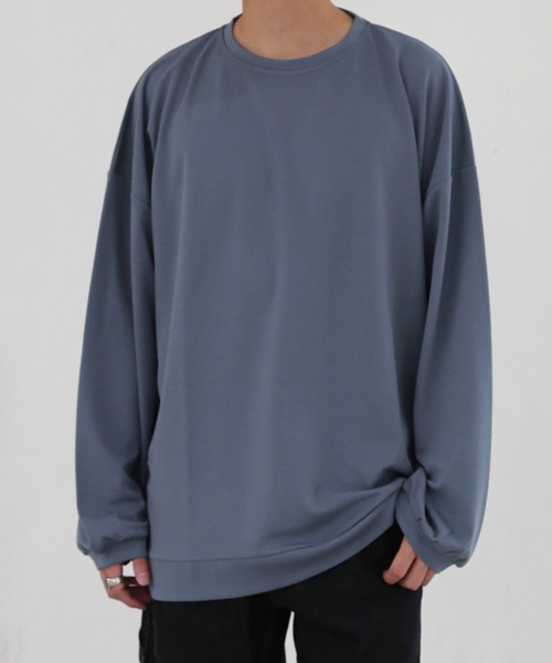 CERCA(チェルカ)の「【BEL】ビッグシルエット ロング Tシャツ カットソー(RS/)(Tシャツ/カットソー・メンズ・ベージュ/ワインレッド/ブラック/グレー/ブルー・LARGE/MEDIUM)」の17枚目の写真