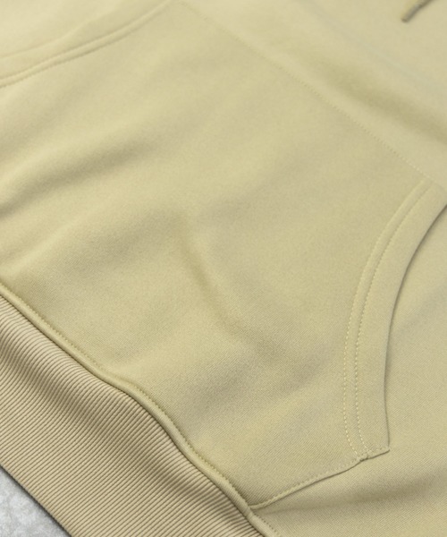 SKKONE（スコーネ）の「ボックスロゴプリント 裏起毛 スウェット プルパーカー（パーカー・メンズ・ブラック/オートミール/ベージュ・LL/L/M）」の8枚目の写真