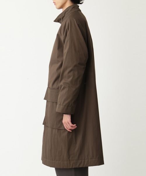 MHL.（エムエイチエル）の「TOUGH COTTON NYLON（ステンカラーコート