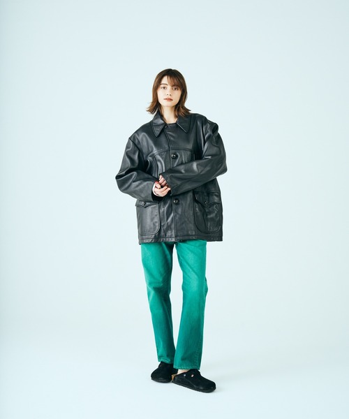 TOWN CRAFT/タウンクラフト LEATHER RANCHER COATレザー