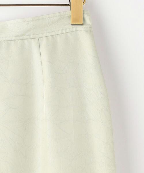 green label relaxing（グリーンレーベルリラクシング）の「ワッシャー サテン マーメイド スカート（スカート・レディース・ナチュラル/ライトブルー/ネイビー・38/36）」の20枚目の写真