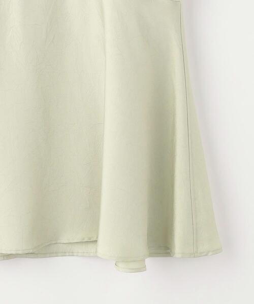 green label relaxing（グリーンレーベルリラクシング）の「ワッシャー サテン マーメイド スカート（スカート・レディース・ナチュラル/ライトブルー/ネイビー・38/36）」の22枚目の写真