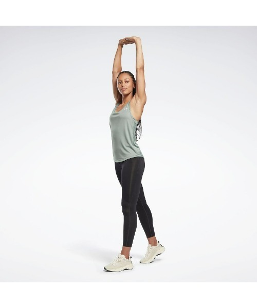 Reebok（リーボック）の「メッシュ タンクトップ / WOR US Mesh Tank（ナイトブラック）（タンクトップ・レディース・ブラック/グリーン系その他/パープル系その他・J/L/J/M/J/S/J/O/J/XS/LARGE/MEDIUM/SMALL/X-SMALL/X-LARGE）」の7枚目の写真