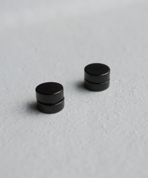Port(ポート)の「ラウンド / ストーン風 マグネット ピアス_(イヤリング・レディース・ブラック/クリア/グレー/ピンク/ブルー/その他/ベージュ/ブラック系その他・FREE)」の9枚目の写真
