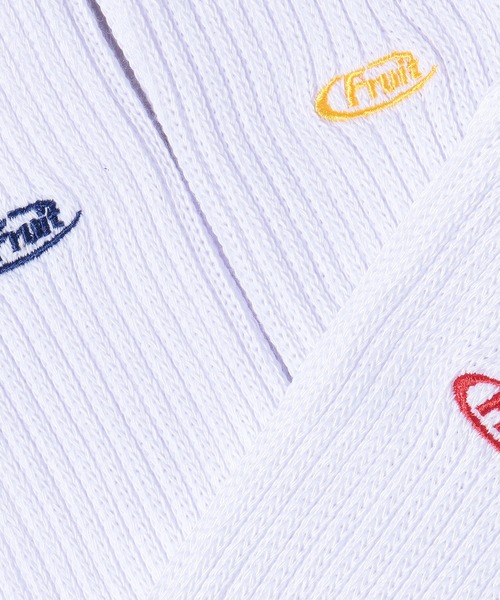 FRUIT OF THE LOOM(フルーツオブザルーム)の「FRUIT OF THE LOOM マーク刺繍(ソックス/靴下・メンズ・マルチ・25cm~27cm)」の10枚目の写真