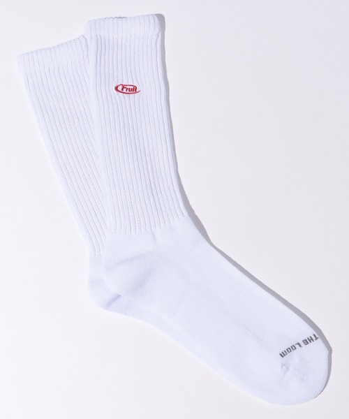 FRUIT OF THE LOOM(フルーツオブザルーム)の「FRUIT OF THE LOOM マーク刺繍(ソックス/靴下・メンズ・マルチ・25cm~27cm)」の9枚目の写真