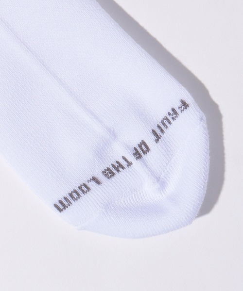 FRUIT OF THE LOOM(フルーツオブザルーム)の「FRUIT OF THE LOOM マーク刺繍(ソックス/靴下・メンズ・マルチ・25cm~27cm)」の5枚目の写真