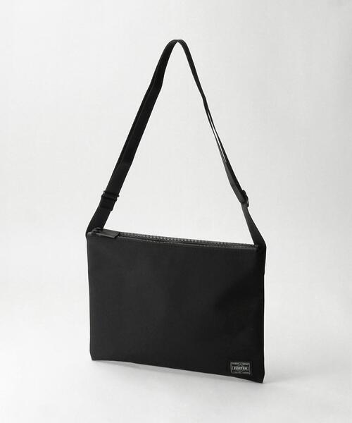PORTER(ポーター)の「<PORTER>PORTER JOIN サコッシュ(ショルダーバッグ・メンズ・ブラック・FREE)」の2枚目の写真