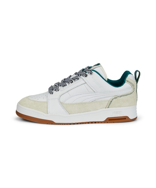 PUMA(プーマ)の「PUMA プーマ ユニセックス PUMA x AMI SLIPSTREAM ロウ 2 スニーカー(スニーカー・メンズ・ホワイト・23.0cm/24.0cm/26.0cm/27.5cm/30.0cm/22.5cm/26.5cm/24.5cm/29.5cm/23.5cm/25.5cm/27.0cm/29.0cm/28.5cm/28.0cm/22.0cm)」の3枚目の写真