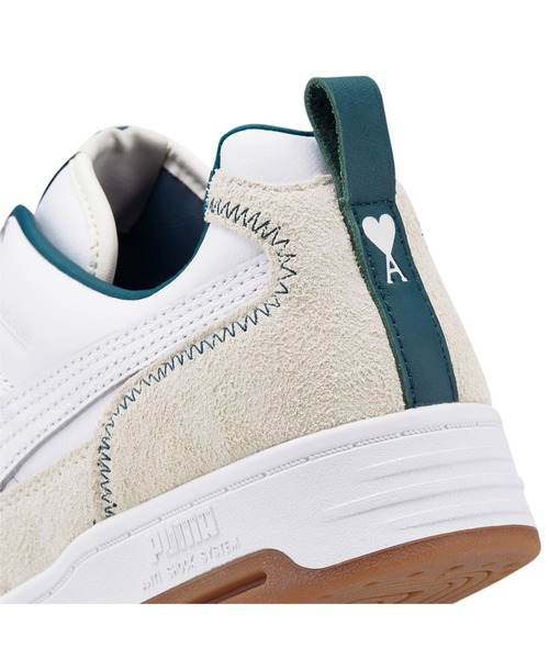 PUMA(プーマ)の「PUMA プーマ ユニセックス PUMA x AMI SLIPSTREAM ロウ 2 スニーカー(スニーカー・メンズ・ホワイト・23.0cm/24.0cm/26.0cm/27.5cm/30.0cm/22.5cm/26.5cm/24.5cm/29.5cm/23.5cm/25.5cm/27.0cm/29.0cm/28.5cm/28.0cm/22.0cm)」の11枚目の写真