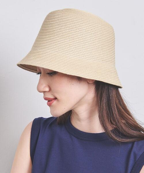 【新品タグ付】UNITED ARROWS ペーパーハット ネイビー UV 40% 新品タグ付】UNITED ARROWS ペーパーハット ネイビー UV ビューティー