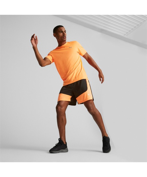 PUMA（プーマ）の「PUMA プーマ メンズ ランニング ラン フェイバリット ヘザー 半袖 Tシャツ（Tシャツ/カットソー・メンズ・ブラック/ブルー系その他/オレンジ・SMALL/XX-LARGE/X-LARGE/MEDIUM/LARGE）」の14枚目の写真