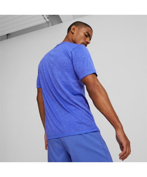 PUMA（プーマ）の「PUMA プーマ メンズ ランニング ラン フェイバリット ヘザー 半袖 Tシャツ（Tシャツ/カットソー・メンズ・ブラック/ブルー系その他/オレンジ・SMALL/XX-LARGE/X-LARGE/MEDIUM/LARGE）」の8枚目の写真