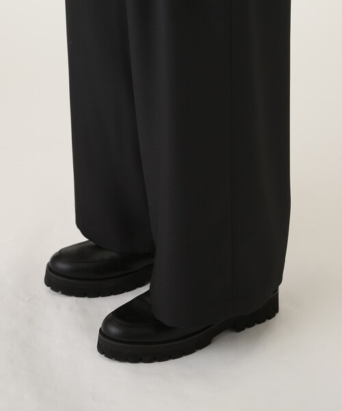 tk.TAKEO KIKUCHI（ティーケータケオキクチ）の「◆エステルバギーワイドパンツ（その他パンツ・メンズ・ホワイト/ブラック・02/03）」の7枚目の写真