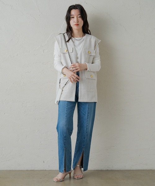 LOUNGEDRESS（ラウンジドレス）の「BASICテレコロンT（Tシャツ