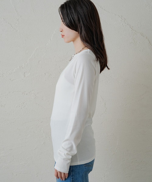 LOUNGEDRESS（ラウンジドレス）の「BASICテレコロンT（Tシャツ